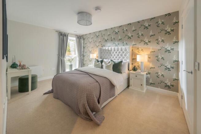 Show home bedroom